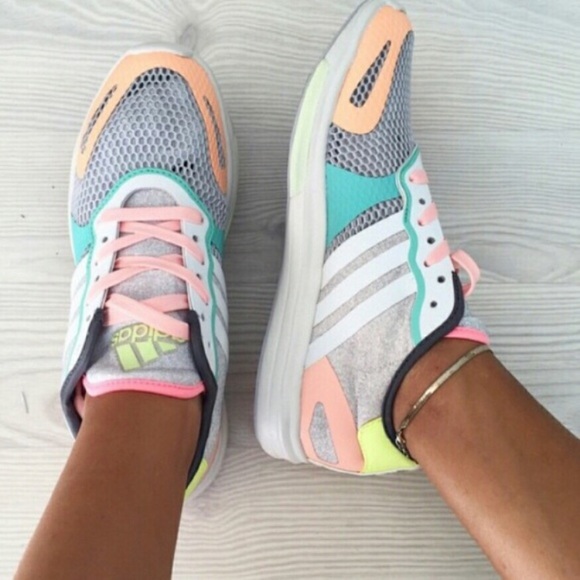 adidas pastel shoes